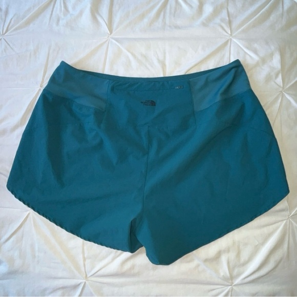 NWOT The North Face Women’s “Arque” Teal UNLINED Athletic Shorts SIZE XL - Picture 5 of 11